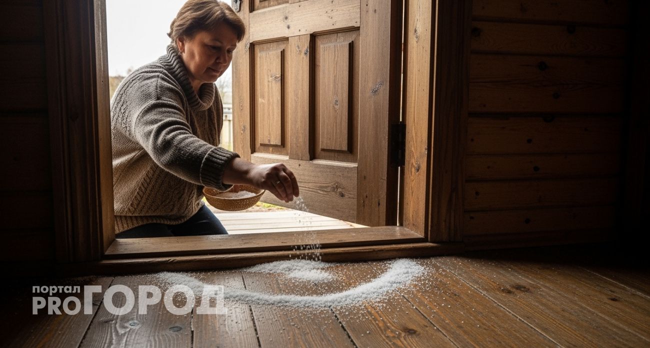 Посыпаю порог солью - и сплю спокойно ночи напролет: старый трюк актуален и по сей день