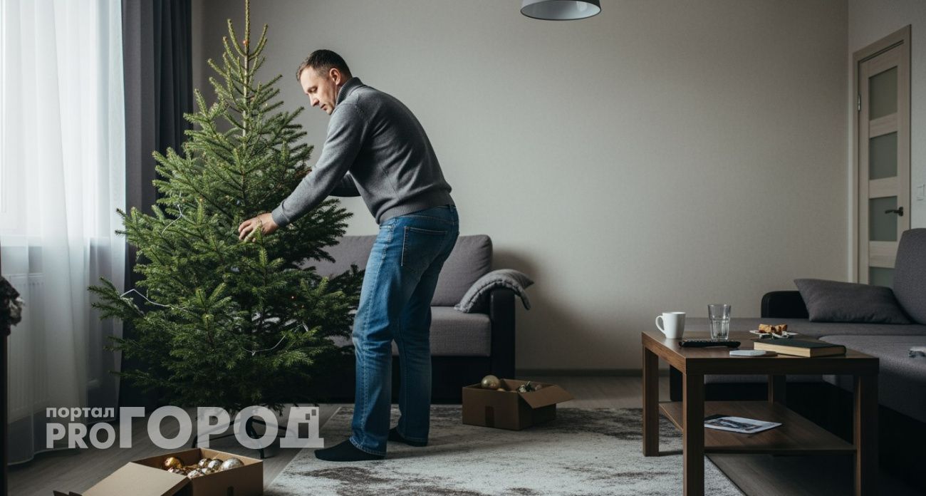 Живая ель простоит столбом до самой весны: в советской газете нашла необычный лайфхак