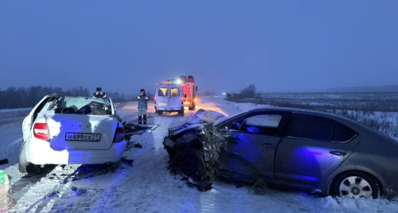 В аварии в Звениговском районе погибла 44-летняя пассажирка машины с чувашскими номерами