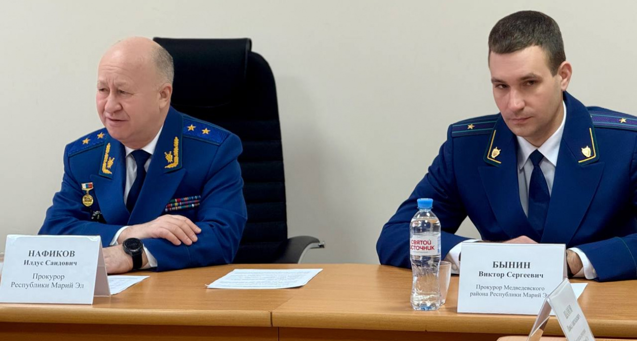 Выпускник Саратовской юридической академии возглавил прокуратуру Медведевского района