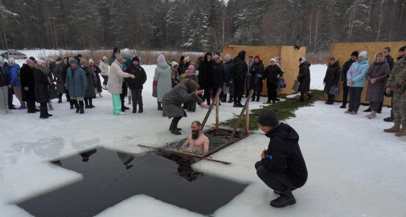 Крещенский рекорд: сколько жителей Марий Эл окунулось в прорубь