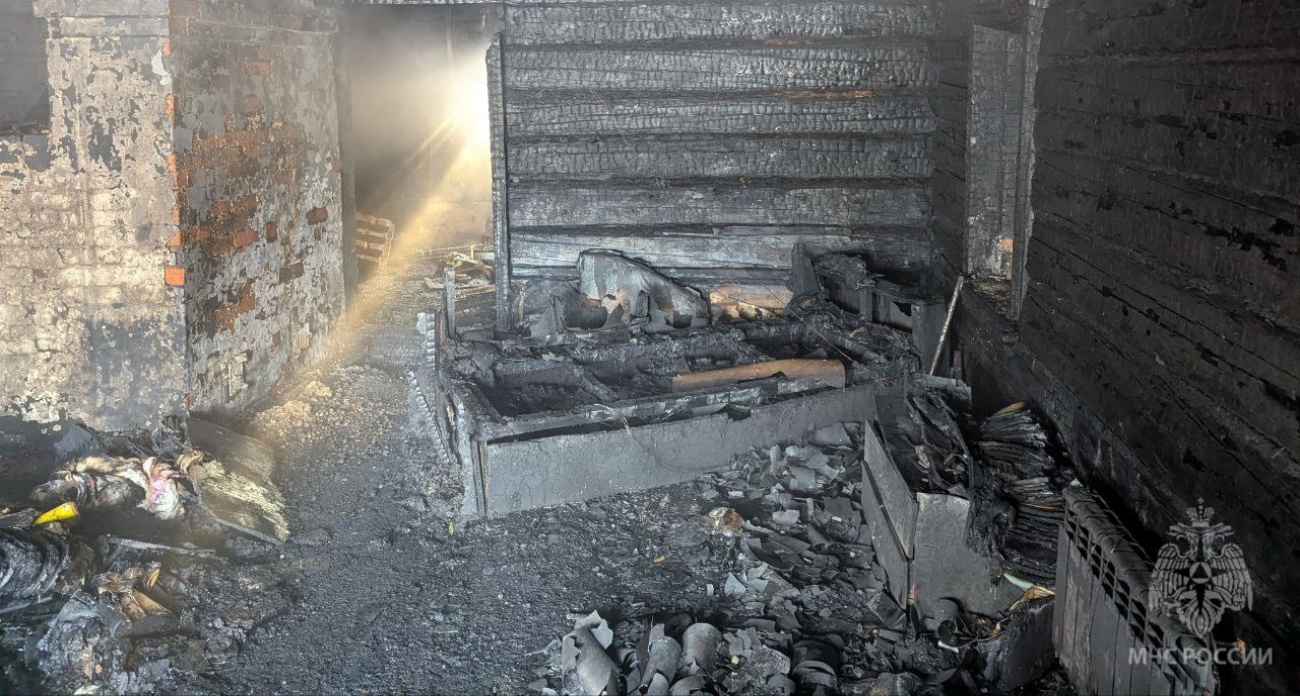 Тело женщины нашли на пепелище в Звениговском районе