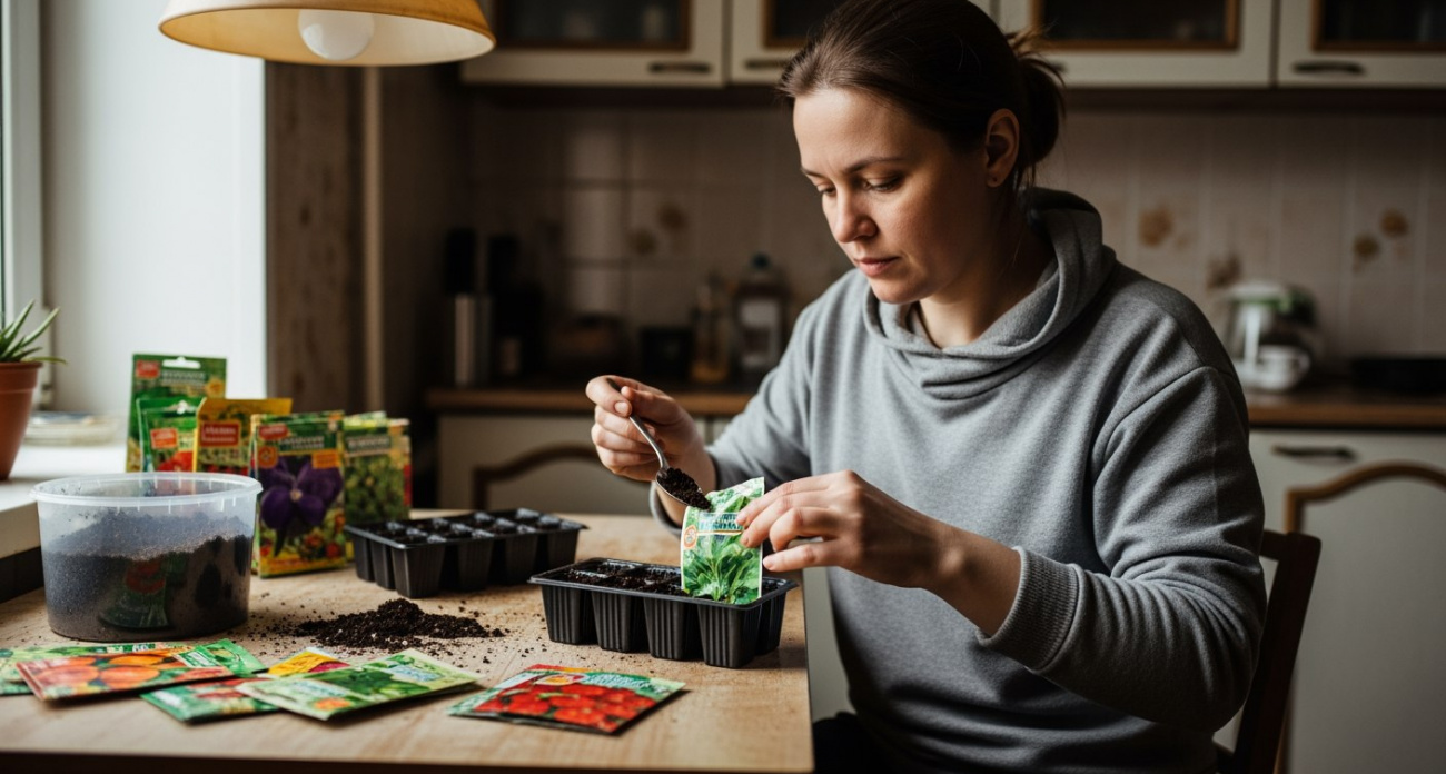 Сеем на рассаду: лунно-посевной календарь на февраль-2026