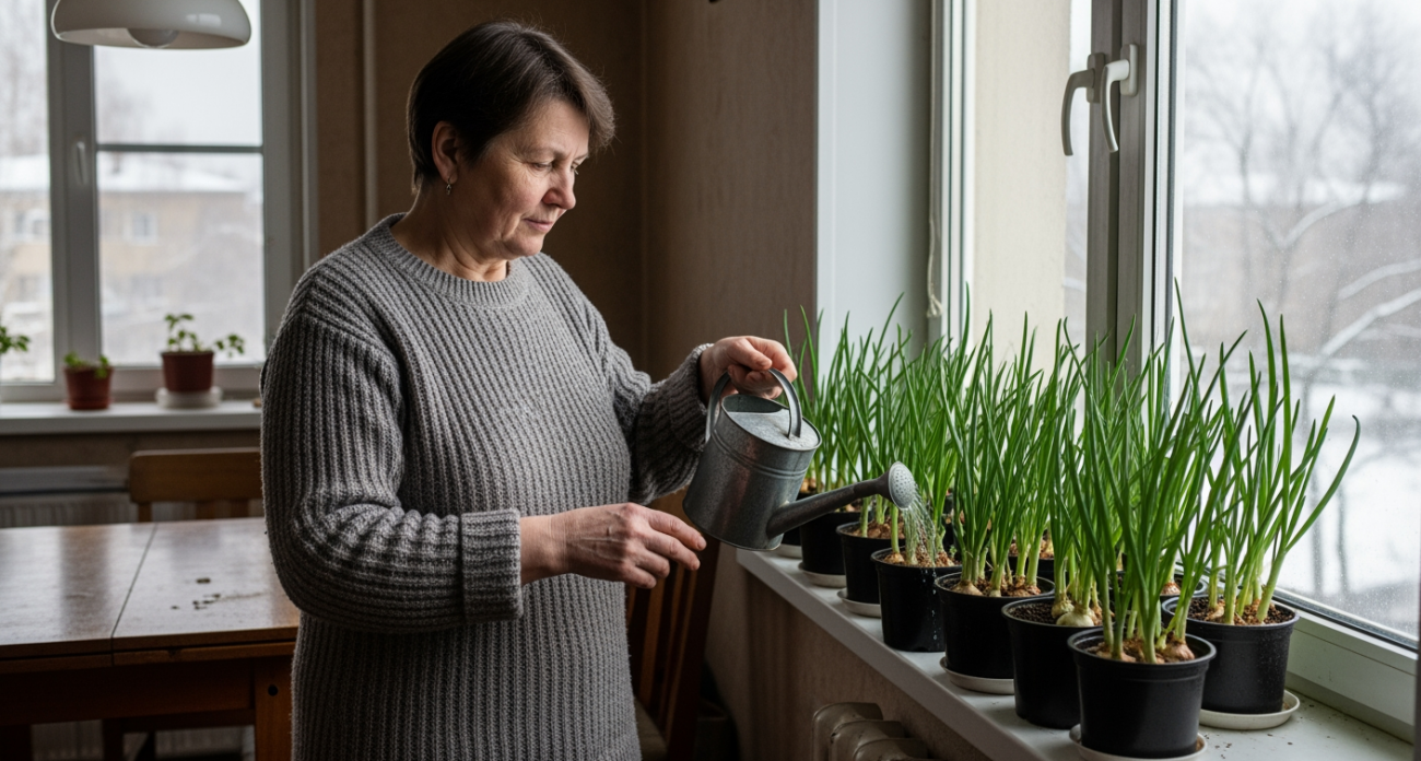 Домашний лук за неделю: проверенные методы выращивания без химии - сочная зелень на подоконнике непрерывно всю зиму