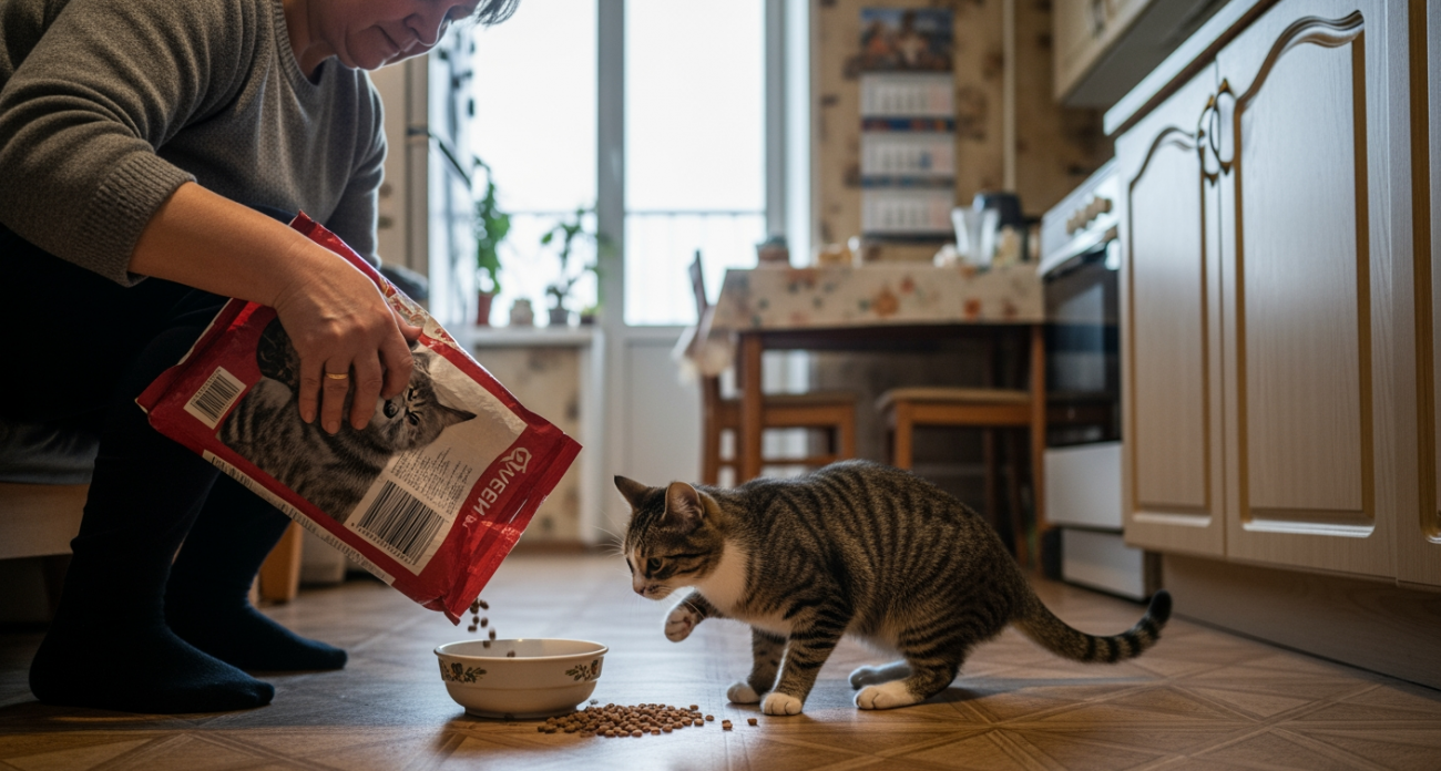 5 запретных правил при кормлении кошки сушкой: большинство хозяев о них даже не подозревают