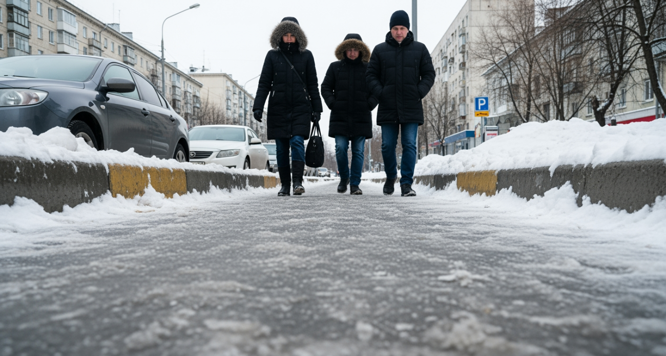 Простой метод от гололеда от моего деда: хожу по льду уверенно всю зиму и забыл про падения