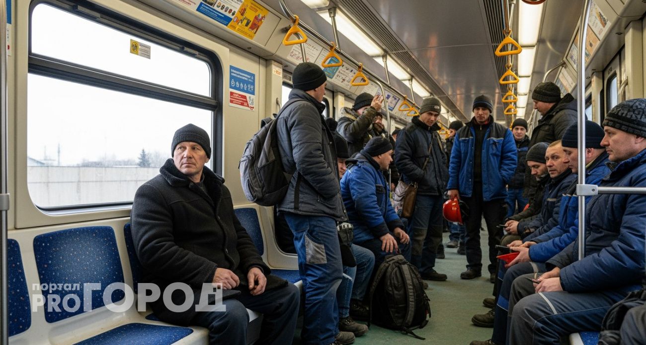 Сидел в электричке с 30 строителями из Узбекистана: что они обсуждают в дороге на стройку