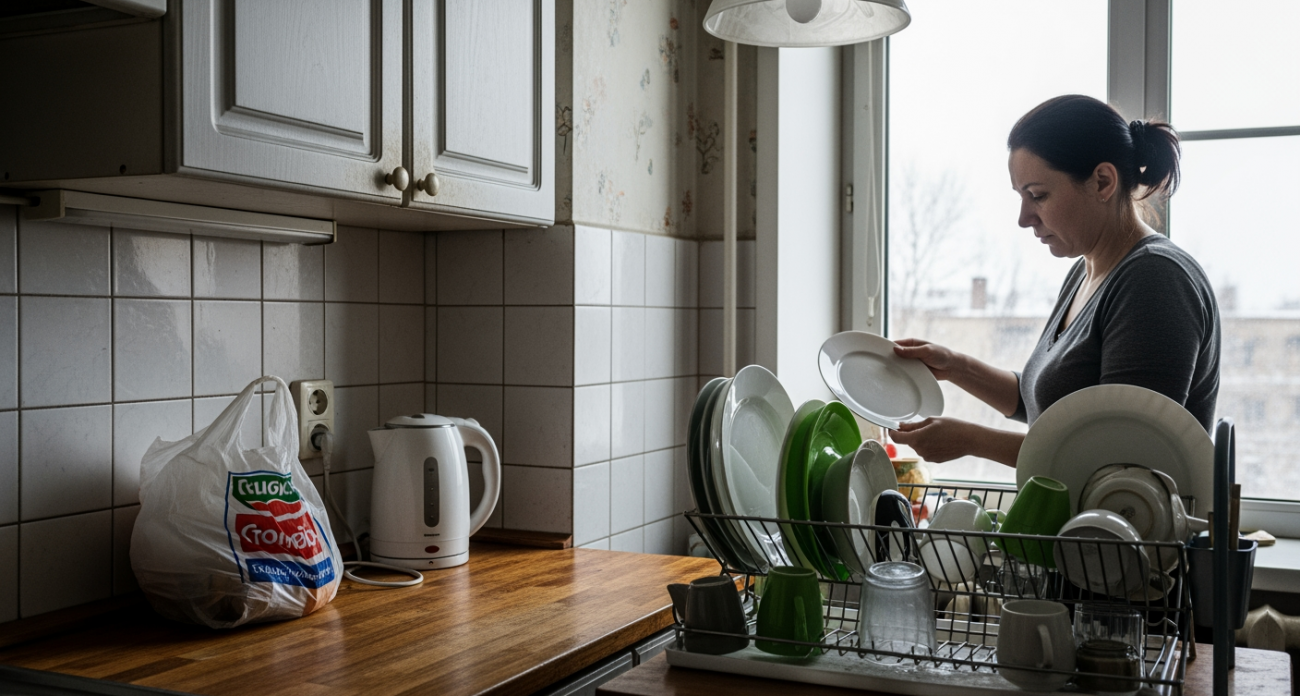 Прощай, сушилка для посуды: минималистичное решение этого сезона вернёт порядок и драгоценное пространство на вашей кухне