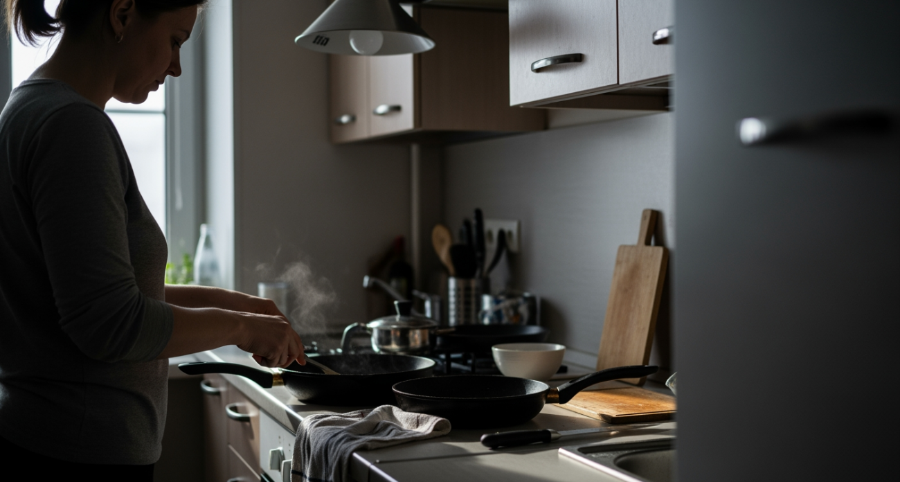 Бабушкин метод с одним стаканом средства превращает грязные крышки от кастрюль в кристально чистые за считанные минуты