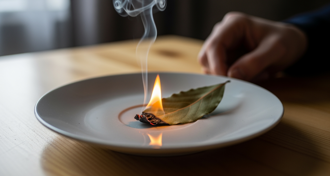 Каждую зиму поджигаю лавровый лист в доме — старинный метод, о котором многие забыли, а зря