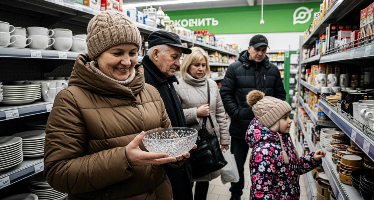 Советский хрусталь в Фикс Прайс вернулся из прошлого — бабушки уже выстроились в очередь за редкой находкой