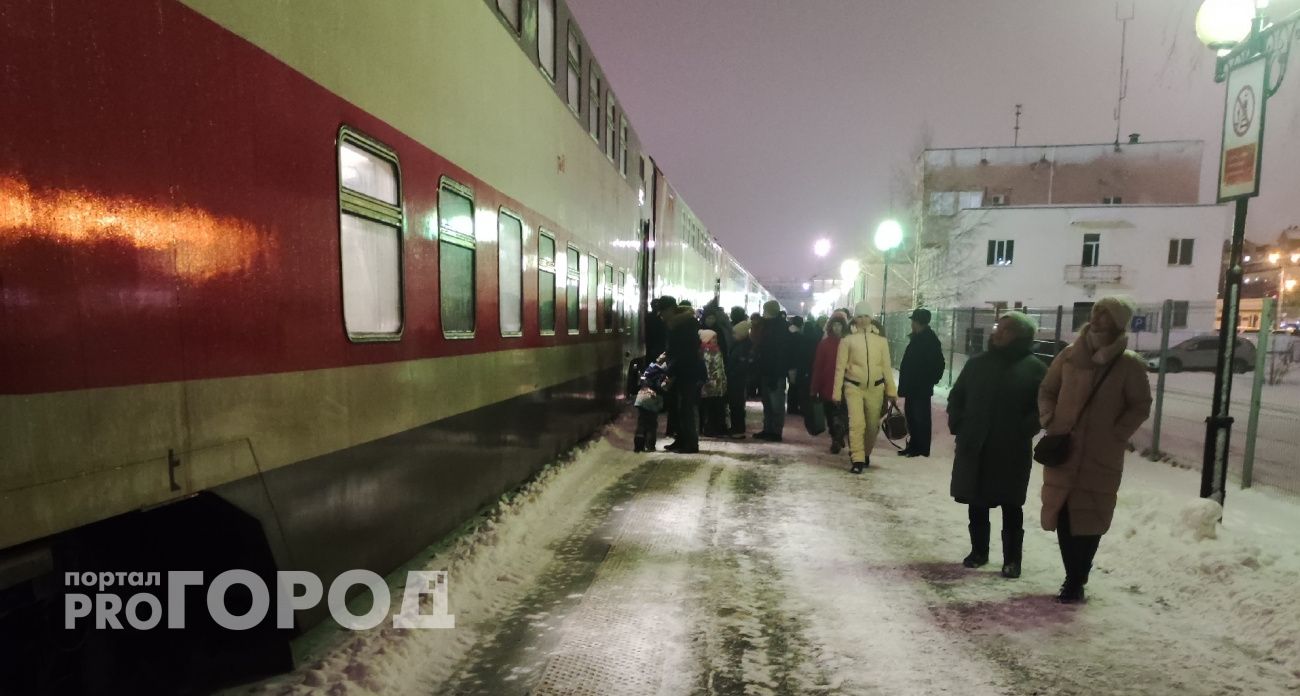 Поезд "Москва - Йошкар-Ола" задерживается в пути минимум на 4 часа