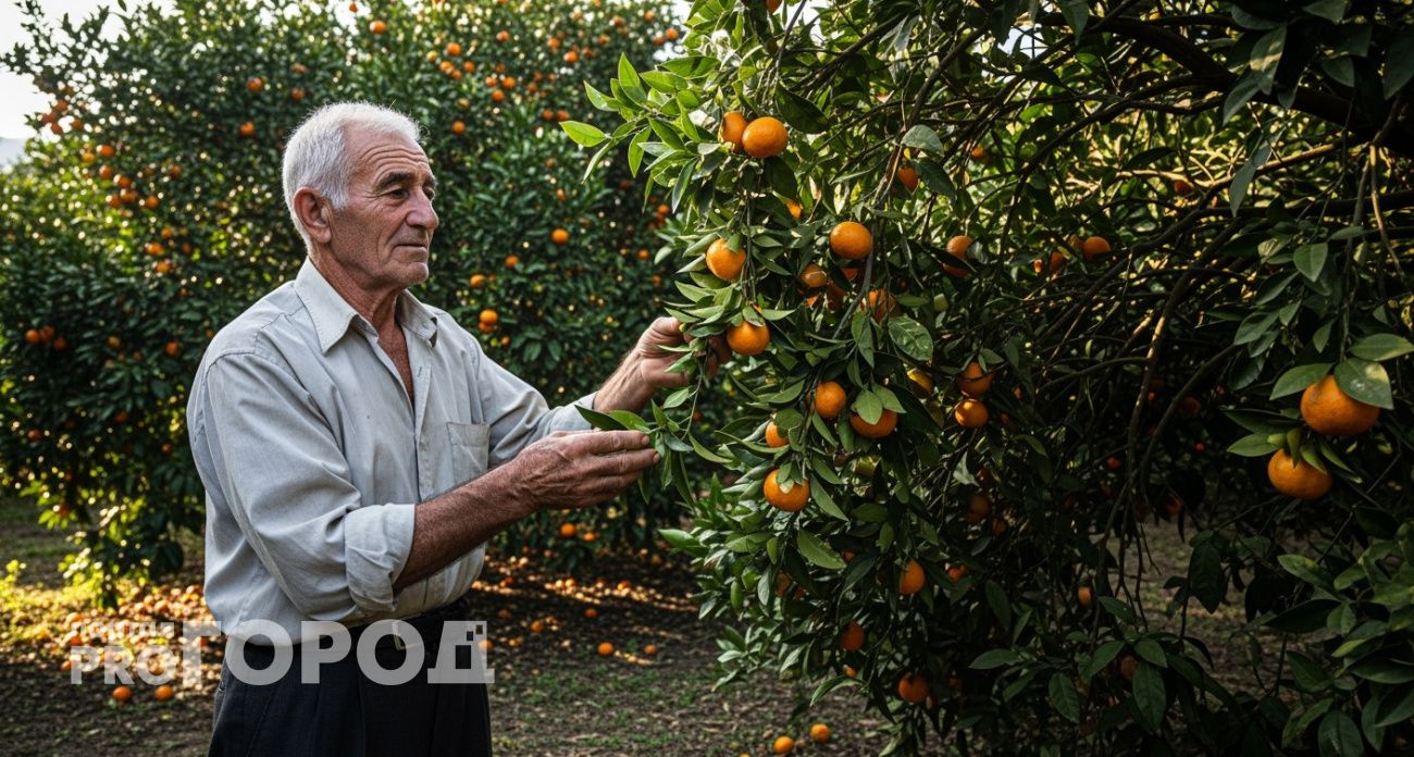 "Оставлю гнить на ветке, но в Россию не продам": хозяин мандариновых плантаций в Абхазии рассказал, почему так делает
