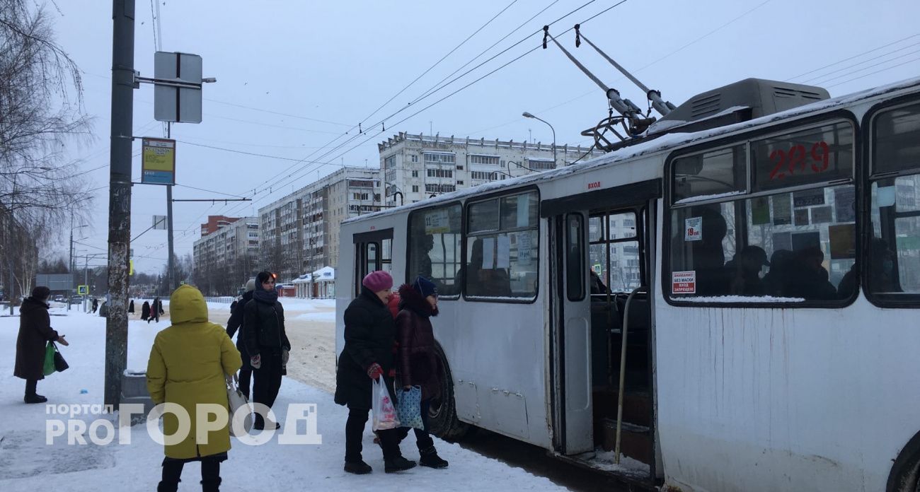 Из-за снежного апокалипсиса на одной из улиц Йошкар-Олы не могут ездить троллейбусы