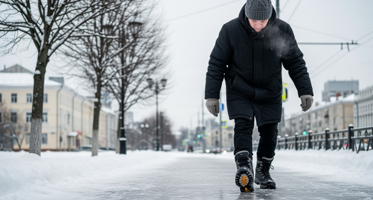 Забудьте о скользких падениях — простой трюк с ваткой на подошве защитит вас всю зиму без повторной обработки
