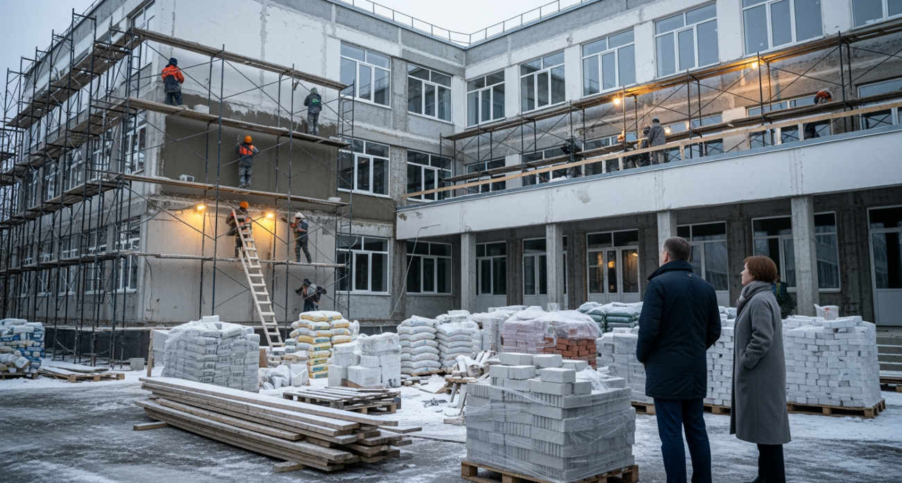 Помарская школа закрыта до 2026 года: масштабный капремонт заставил учеников переехать в соседние учреждения