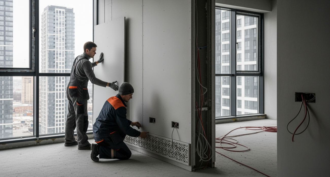 Опытные ремонтники массово отказываются от штукатурки стен в пользу нового бюджетного метода с идеальным результатом