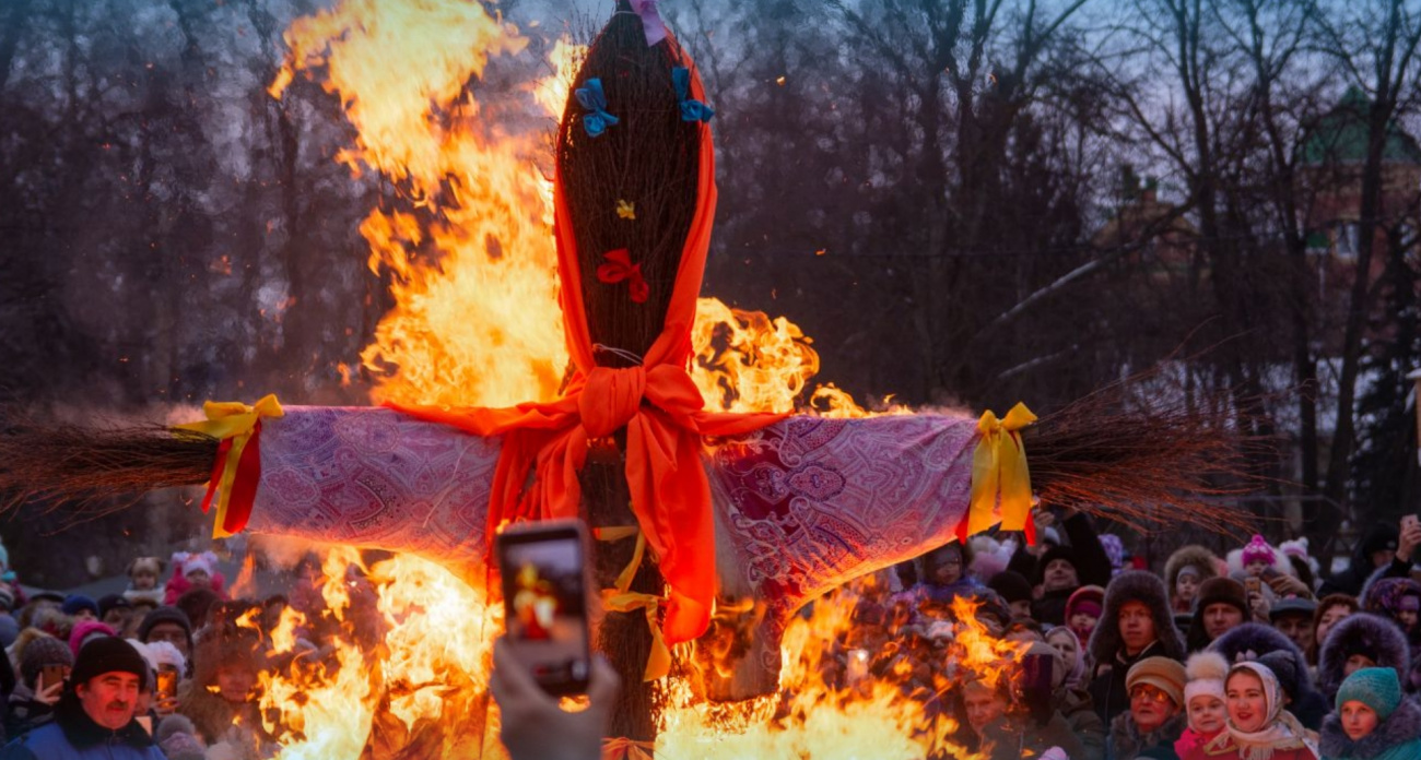 Чучело Масленицы в Йошкар-Оле сожгут на 7 площадках