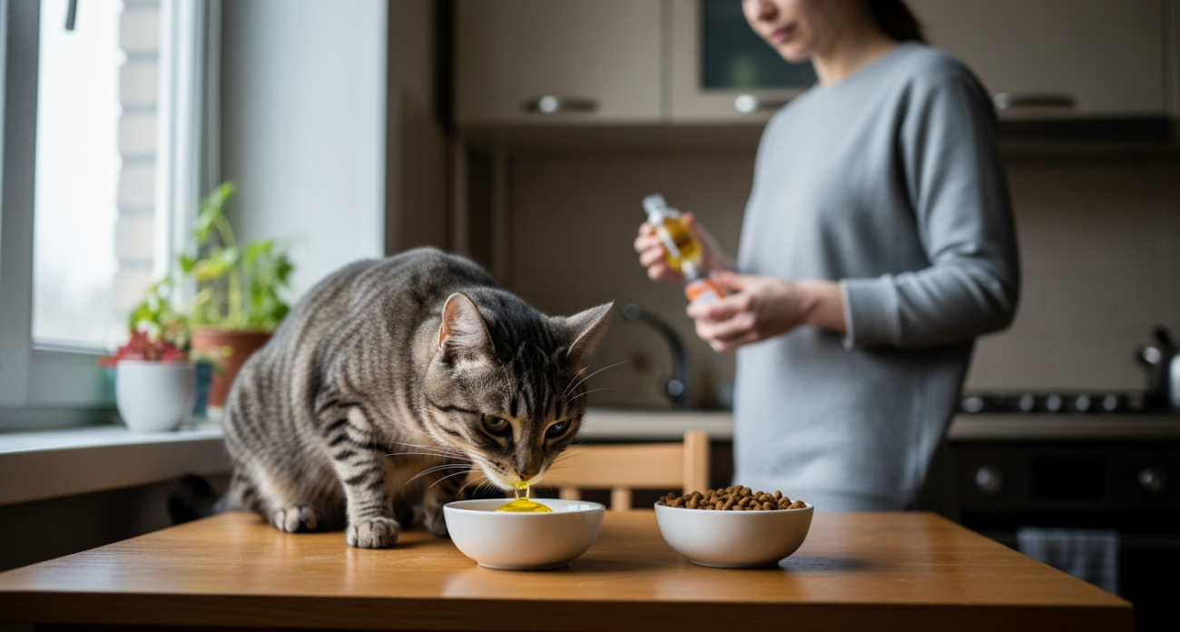 Ветеринары наконец раскрыли всю правду о масле в рационе кошек и это меняет привычный взгляд на кормление