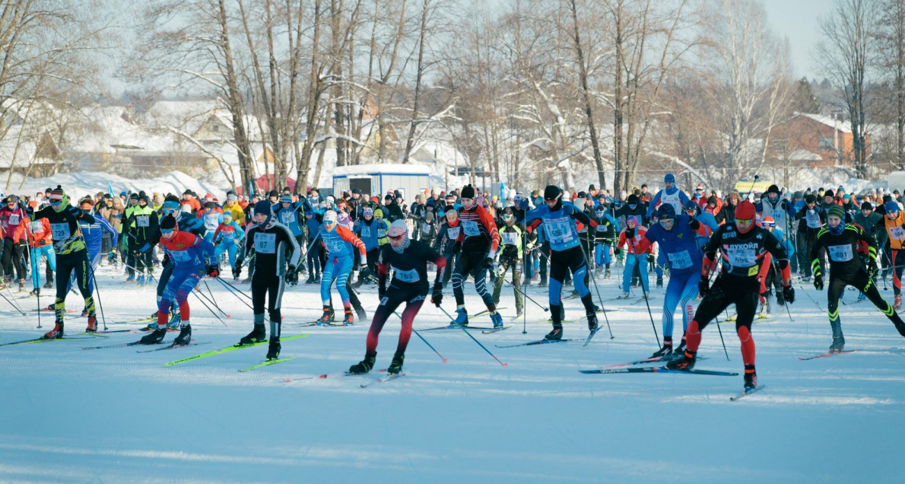 Толпа лыжников соберется под Йошкар-Олой на "Лыжню России"