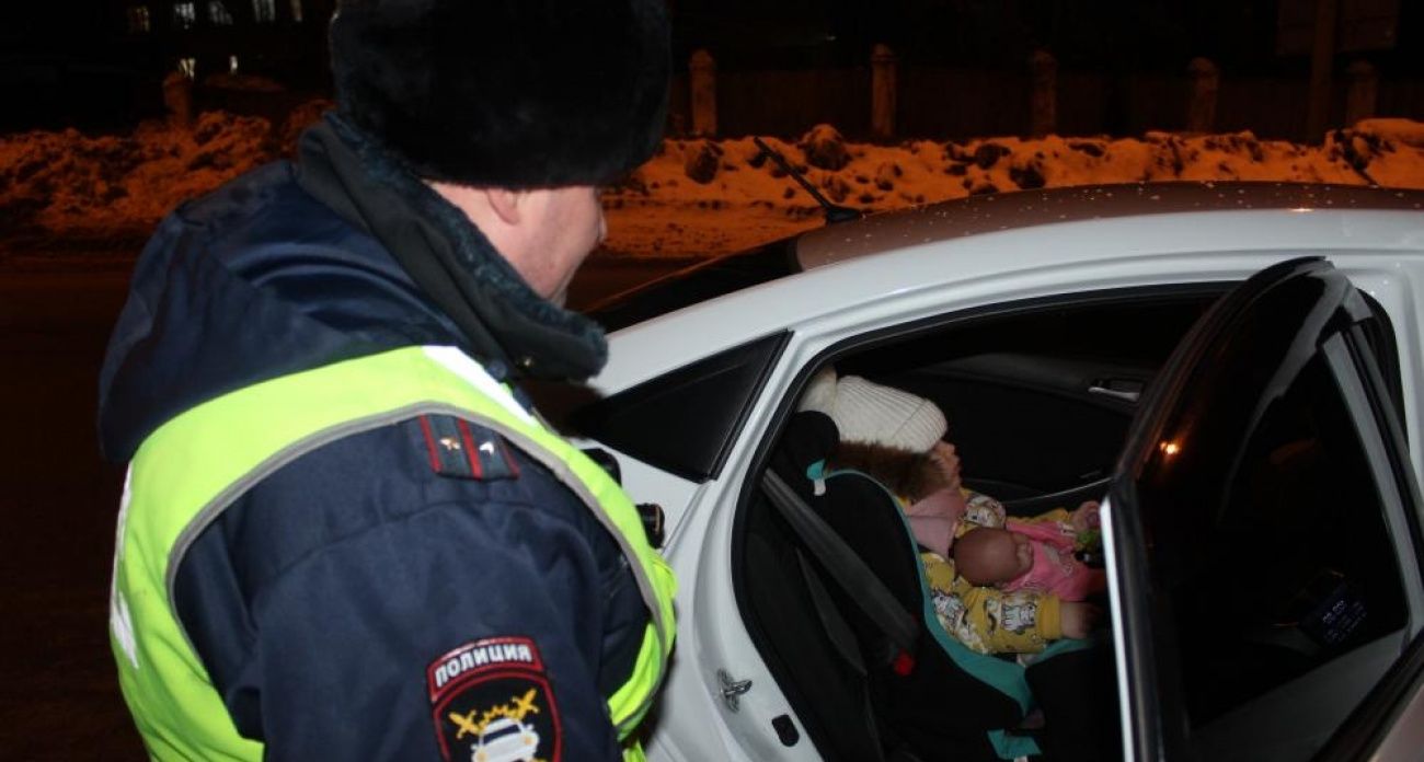 Охоту на родителей с детьми в автомобилях устроят на дорогах Йошкар-Олы