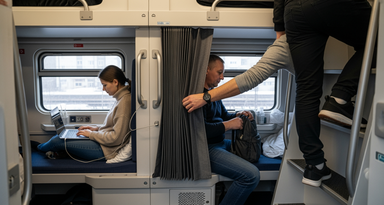 Конец бессонным ночам в поездах: новые вагоны РЖД спасут вас от соседского храпа и других ночных раздражителей