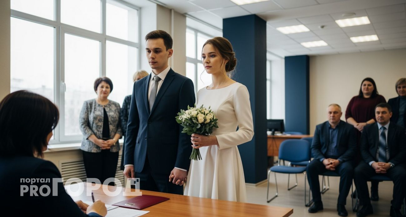 Два десятка влюбленных пар устроят ажиотаж в ЗАГСах Марий Эл в красивую дату