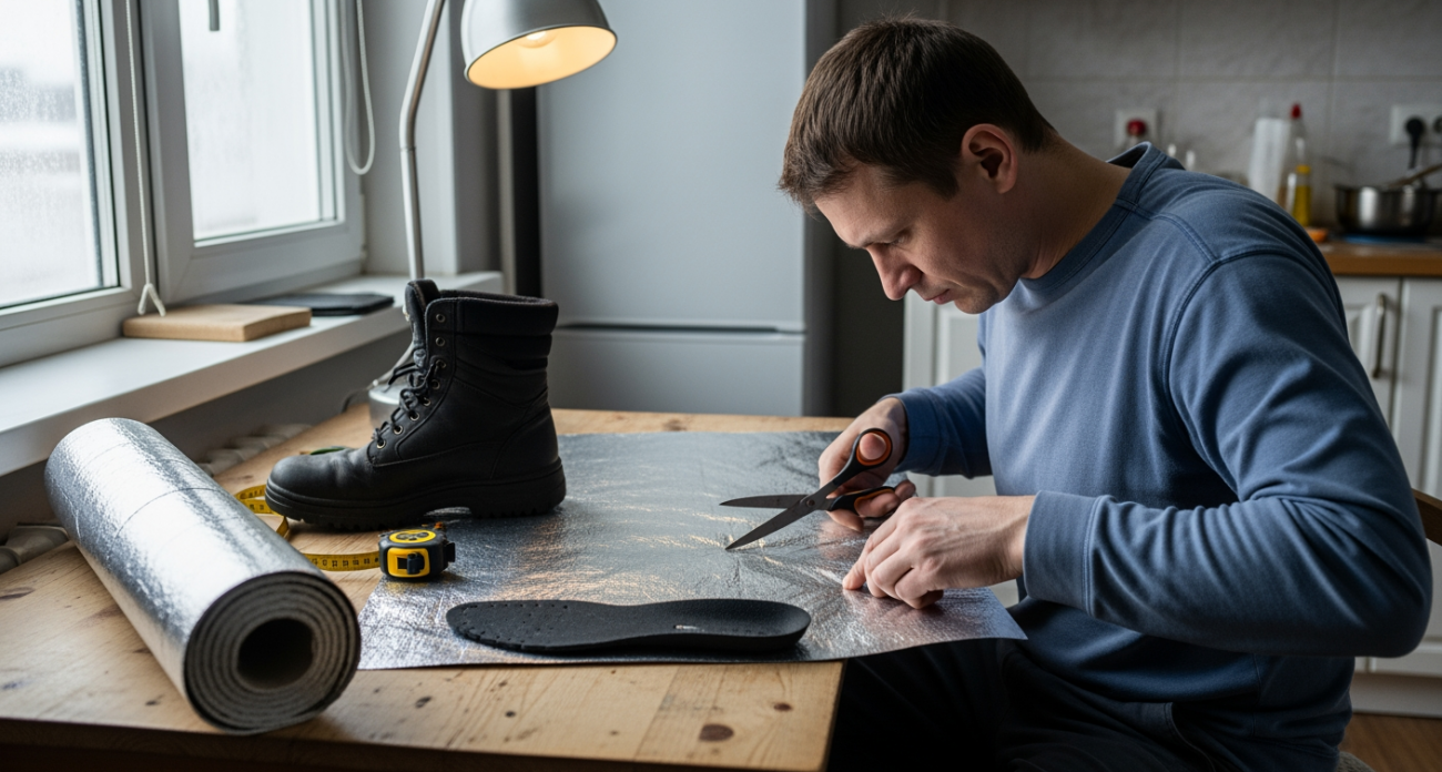 Секретный трюк сибиряков с обычной газетой под стелькой согреет ноги в любой мороз без теплых носков