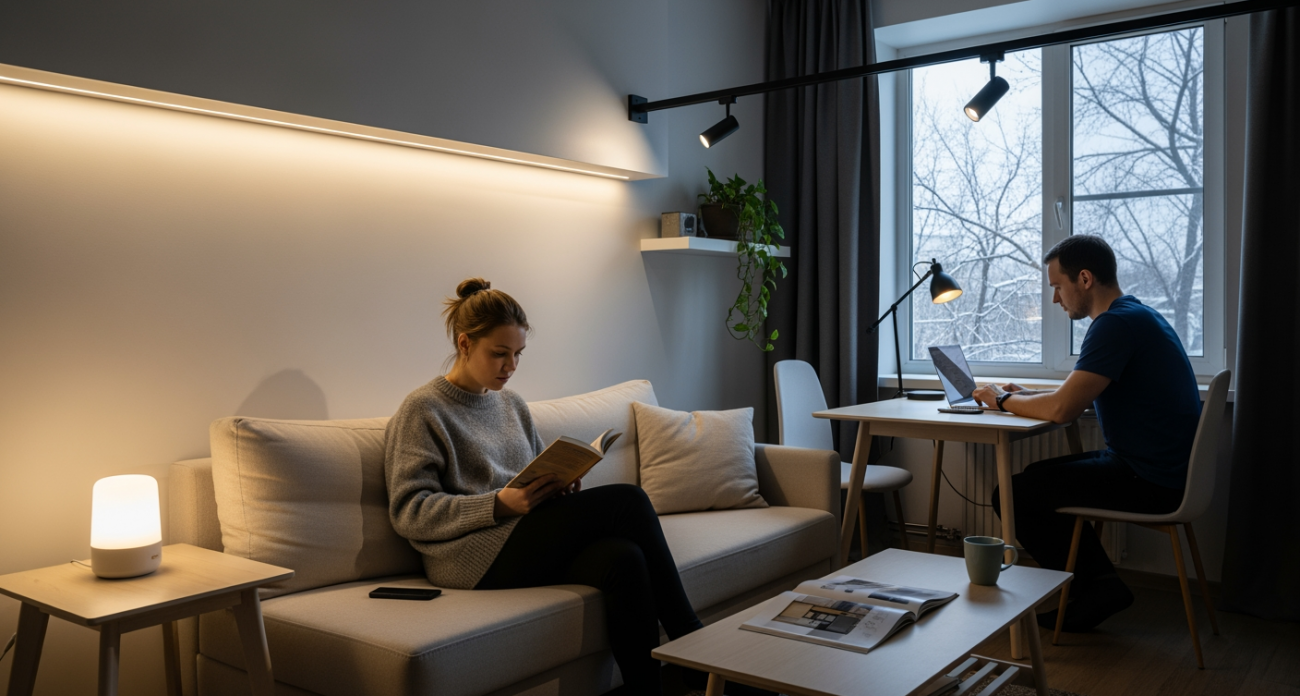 Забудьте про люстры в центре потолка: дизайнеры массово переходят на новые приемы освещения, меняющие всю атмосферу дома