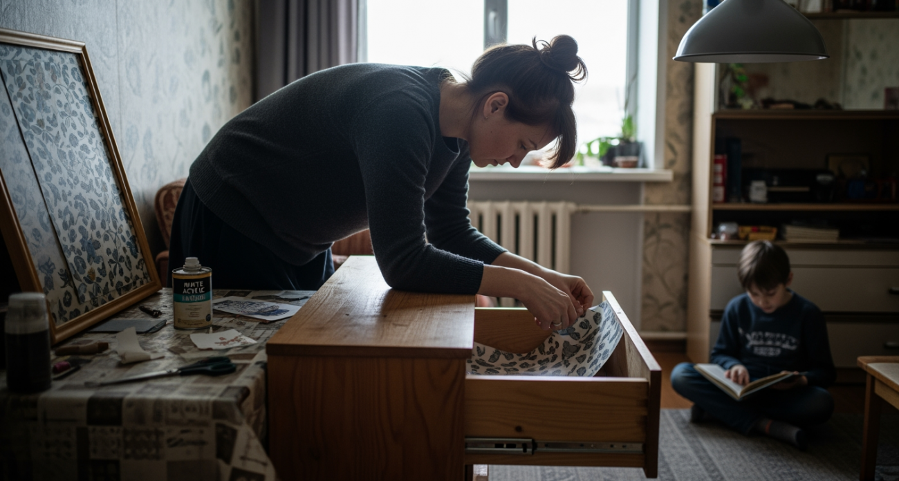 Не спешите выбрасывать лоскуты обоев — соседи завидуют моим самоделкам и просят научить их этим хитростям