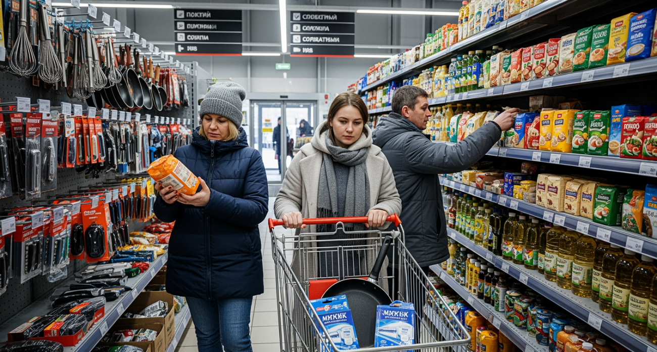 Двойной праздник в Чижике: покупатели массово скупают новинки к Масленице и 23 февраля по ценам, от которых не отказаться
