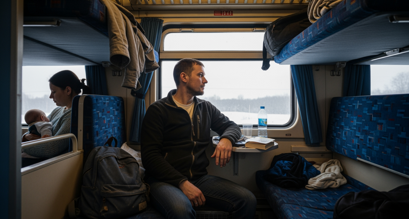 Молодая мама требовала место в вагоне для себя и ребёнка, но пассажиры объединились и показали, что такое настоящие манеры