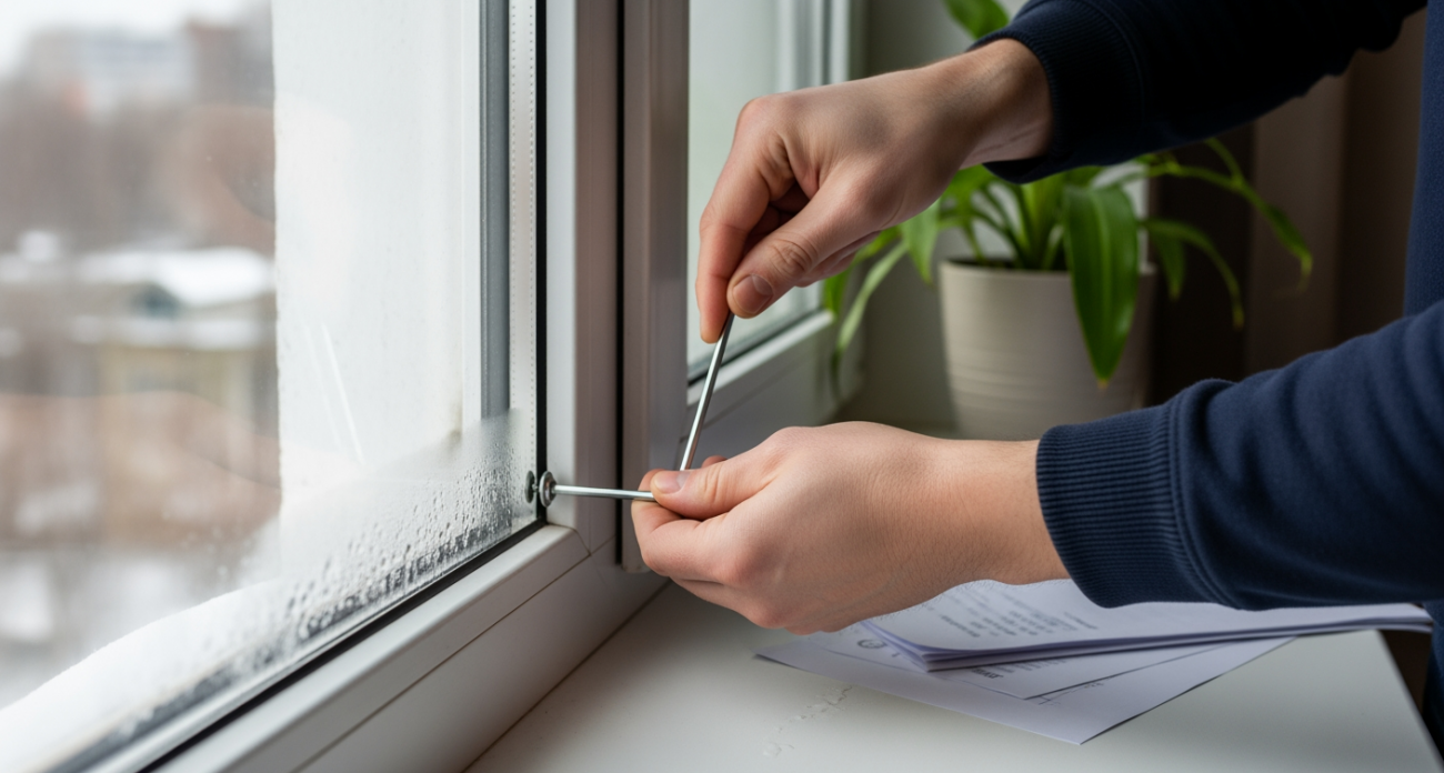 Мастер показал одну хитрость и теперь окна в доме всегда сухие без конденсата и слез
