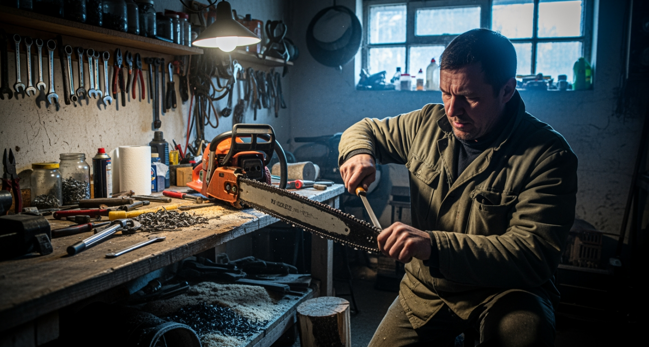 Дедовский способ заточки цепи бензопилы за 5 минут: почему в сервисах об этом не расскажут