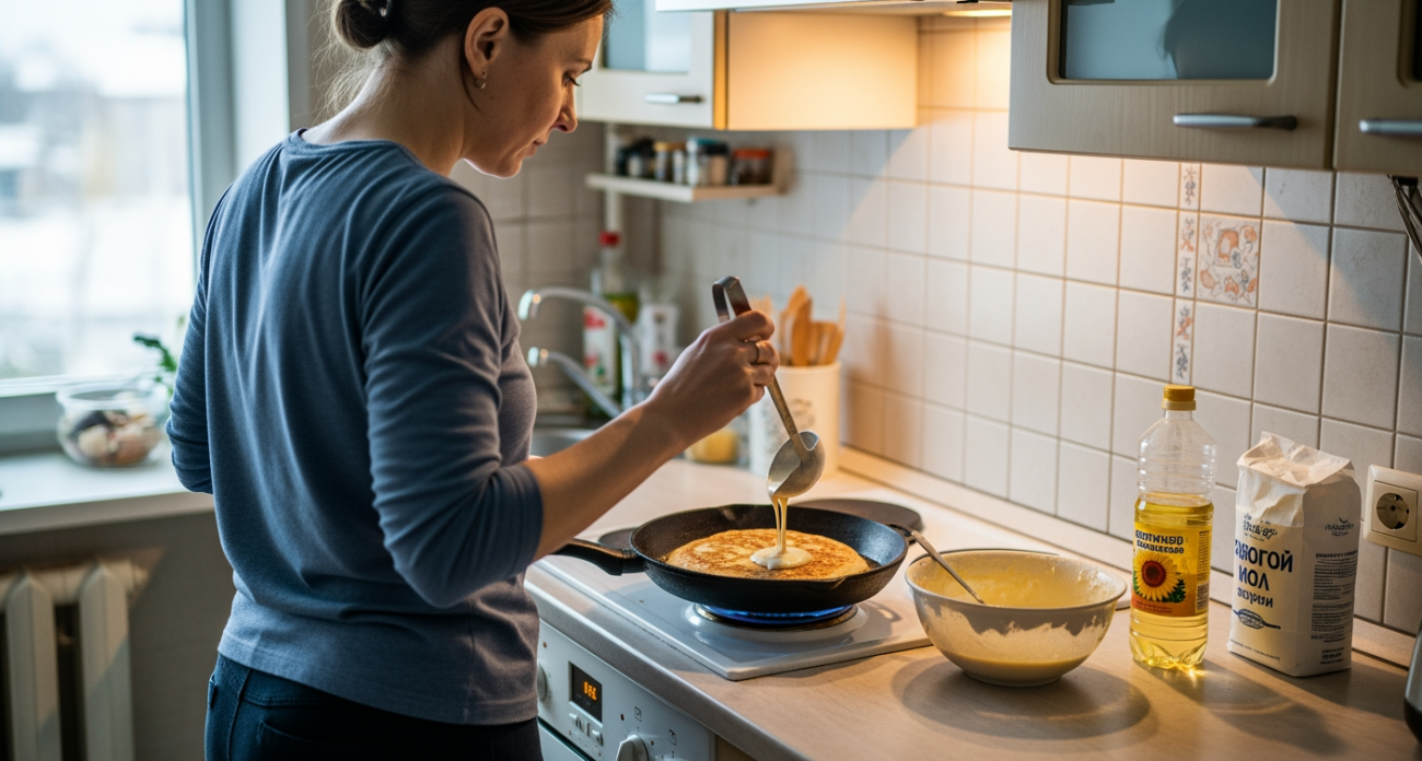 Секретный ингредиент для блинов который знают только опытные хозяйки — тесто как шелк