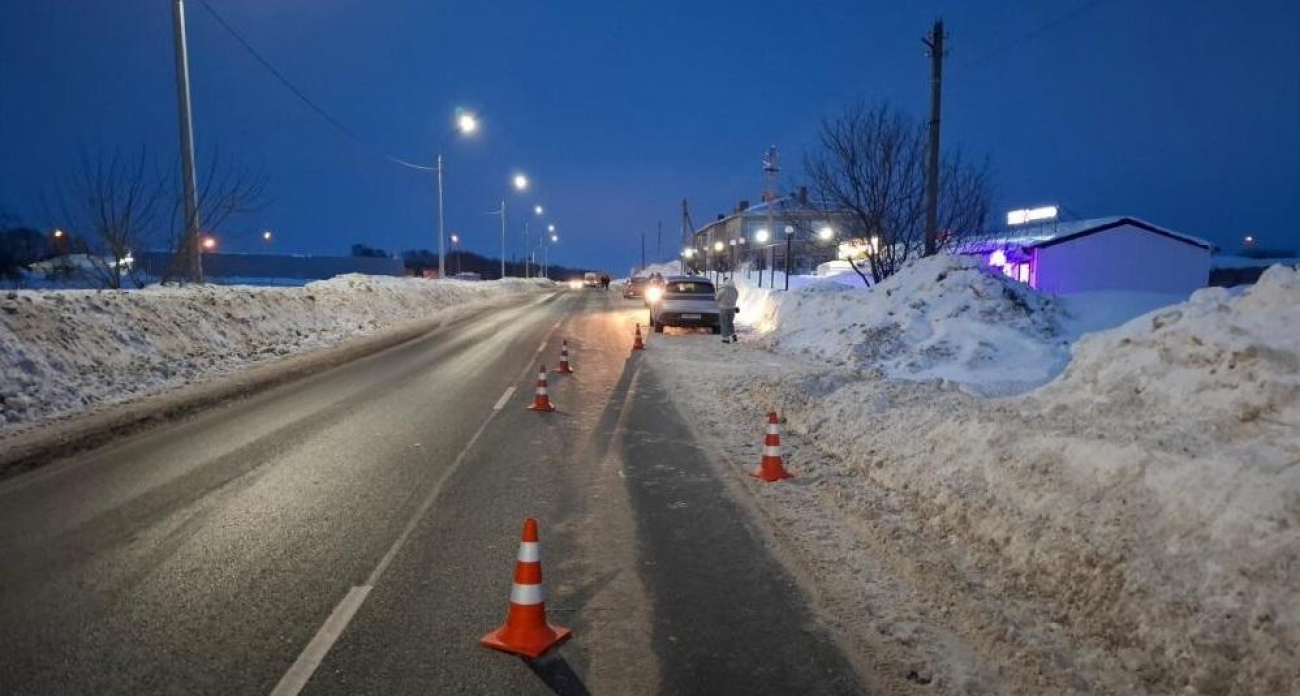Девушка сама дошла до больницы после наезда в Волжском районе