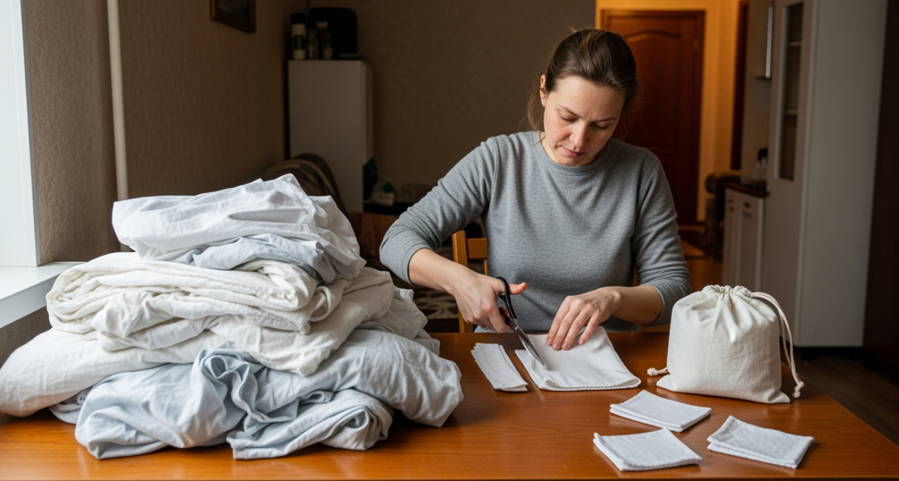Старое постельное белье превращается в полезные вещи для дома: проверенные способы экономных хозяек