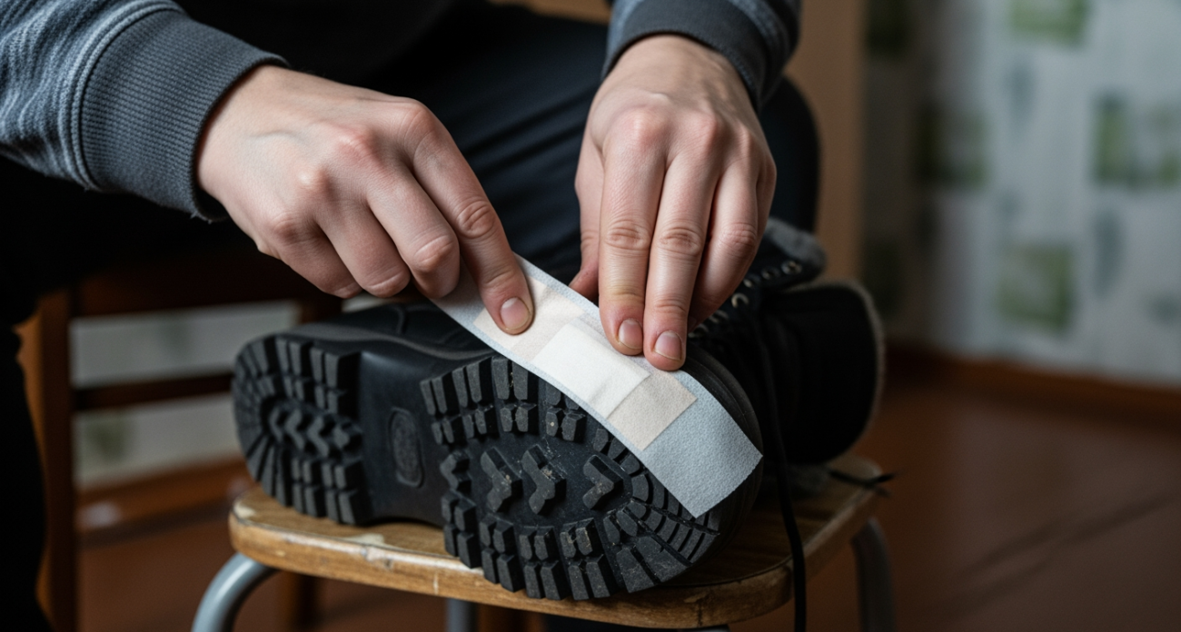 Дешёвая таблетка из каждой аптечки делает зимнюю обувь нескользящей за пару минут