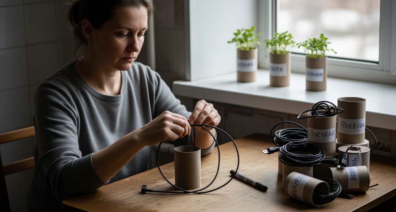 Картонные втулки больше не выбрасываю — показываю 5 способов превратить их в незаменимые помощники