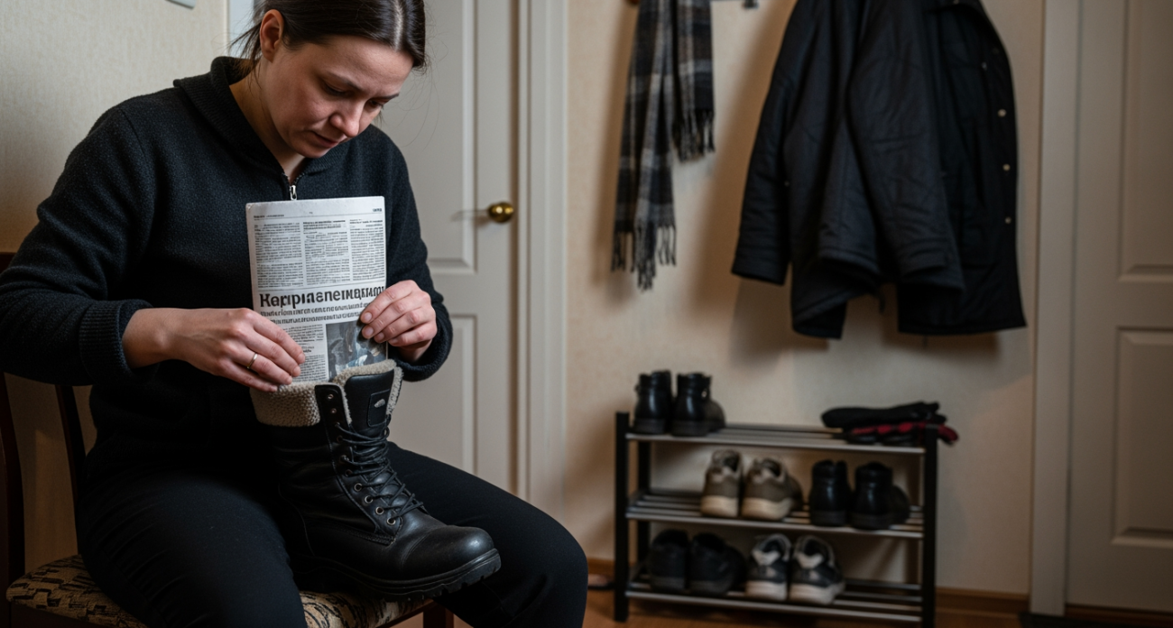 Простой трюк с газетой согреет ноги лучше дорогих стелек — проверено тремя поколениями уральцев