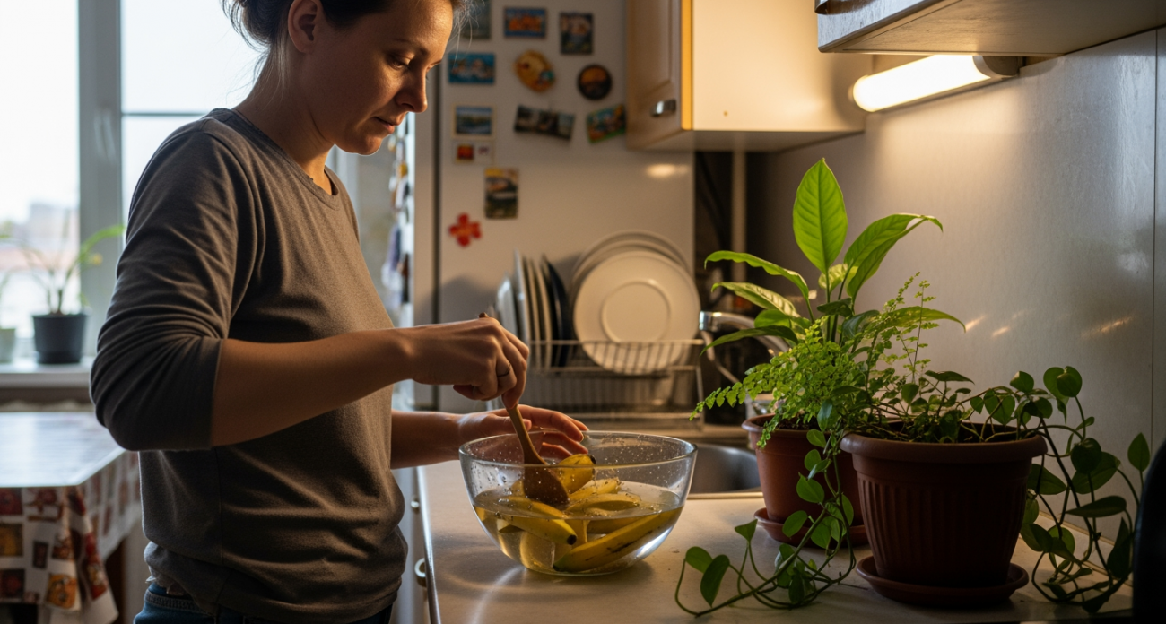 Банановые шкурки больше не выбрасываю — нашла им применение получше любого магазинного средства