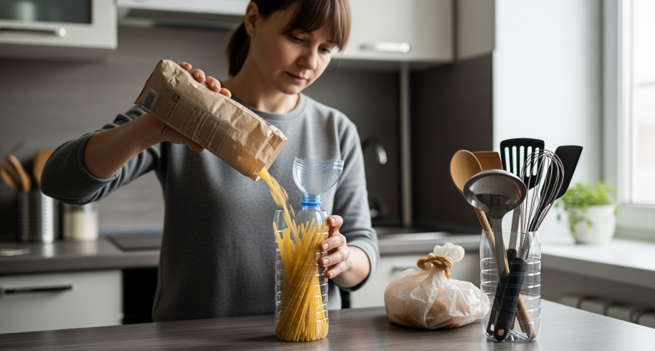 Пластиковые бутылки превратили мой дом из вечного беспорядка в образец идеальной организации