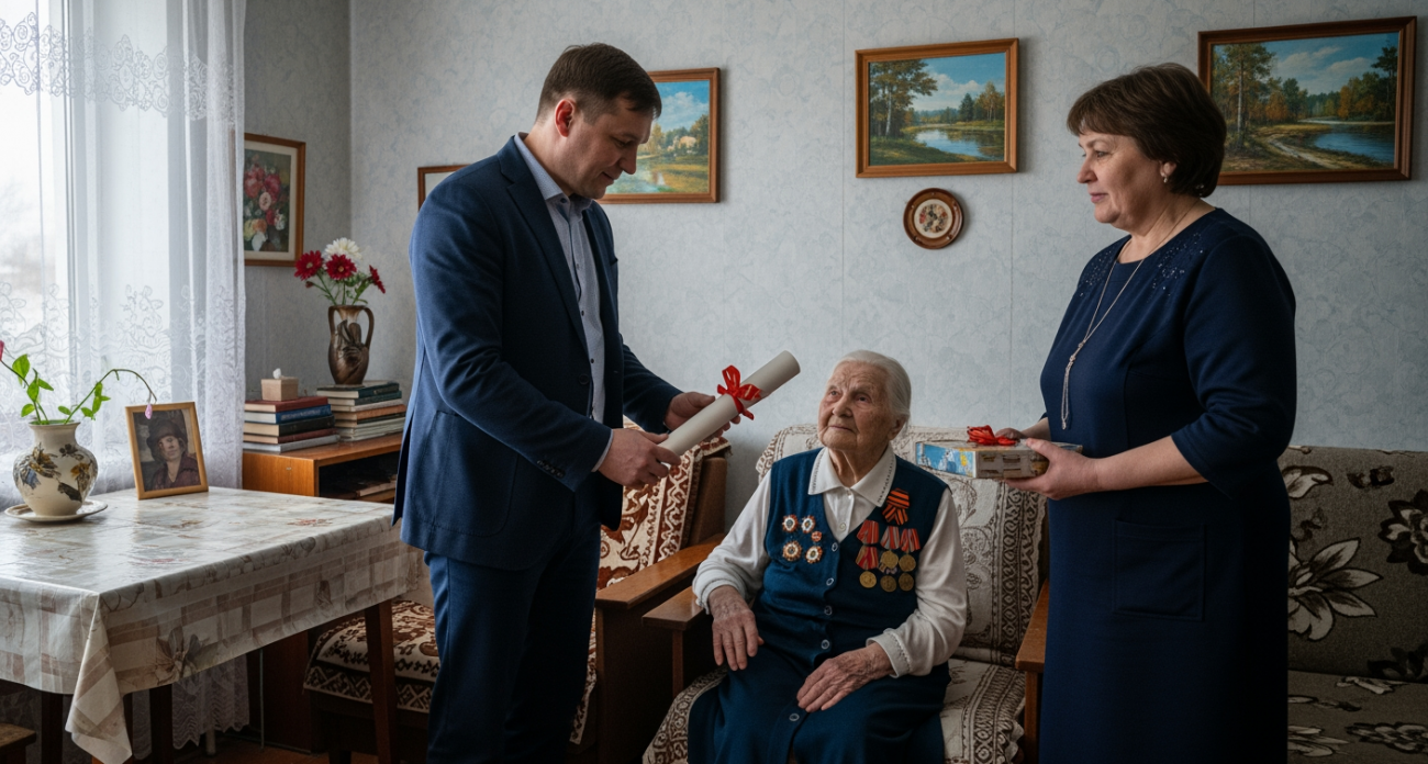 Ветеран войны из Марий Эл получила поздравление от Путина в свой 104-й день рождения
