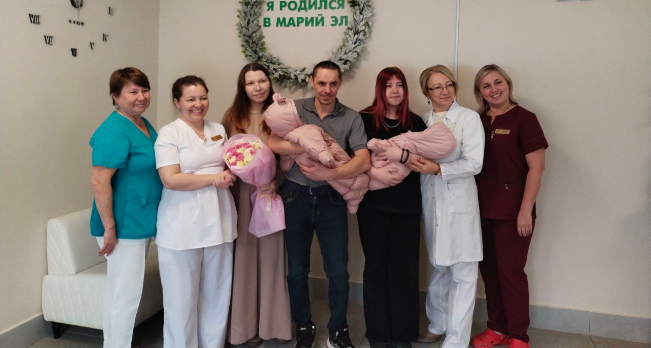 Девочки с именем трудолюбия появились на свет в семье с 12 детьми в Йошкар-Оле