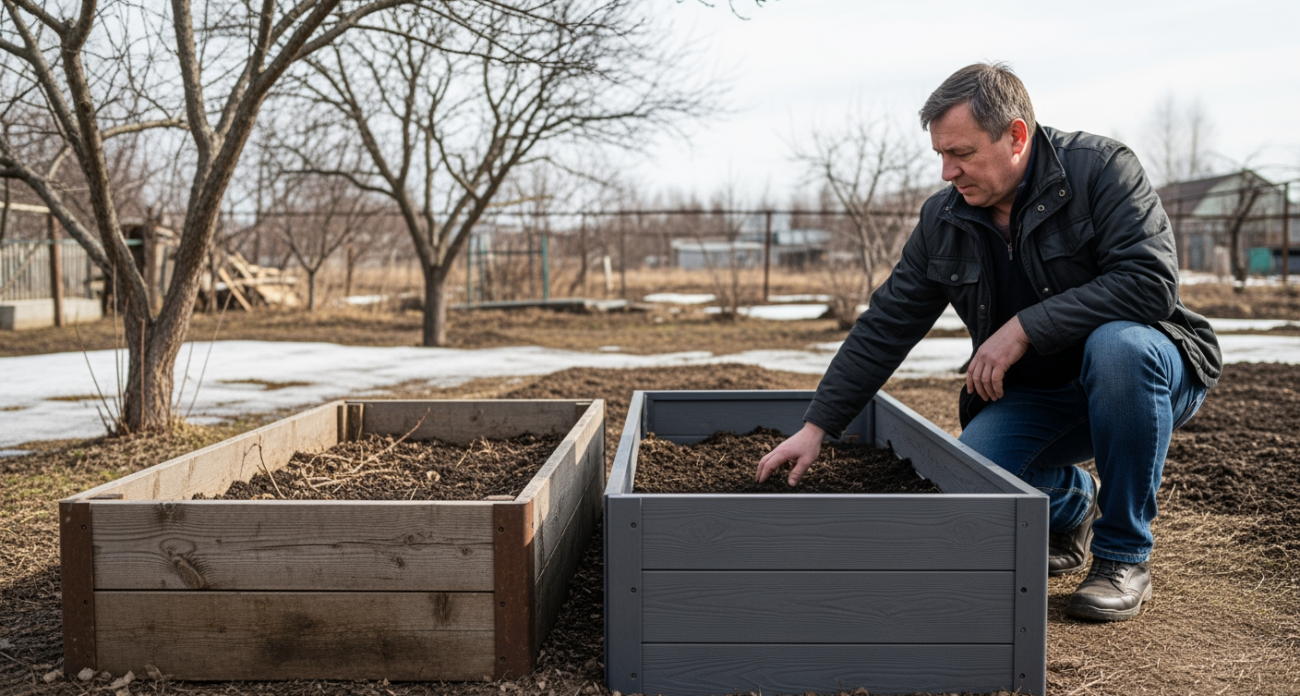 Забудьте про гнилые доски: этот материал для грядок переживет ваших внуков и стоит копейки