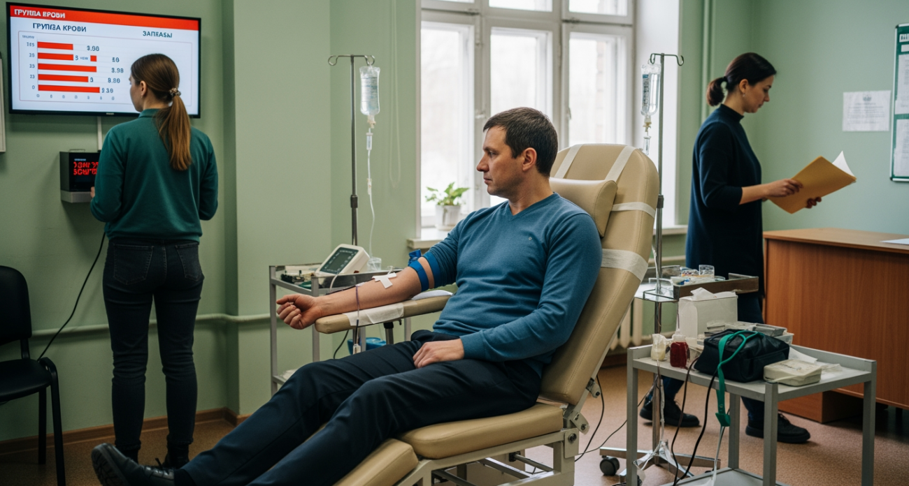 В Марий Эл включили «донорский светофор» — запасы крови на исходе