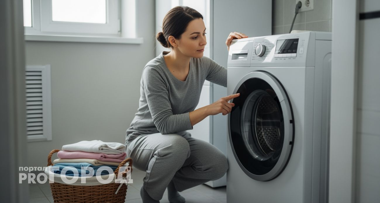 Скрытая функция стиральной машины которая растворяет любые пятна без дорогих порошков за один запуск