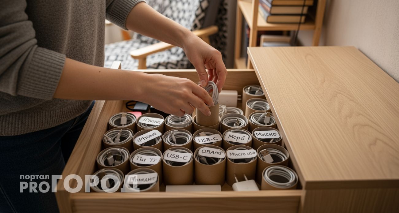 Бумажные втулки лежали без дела, пока не узнала эти хитрости для идеального порядка в доме