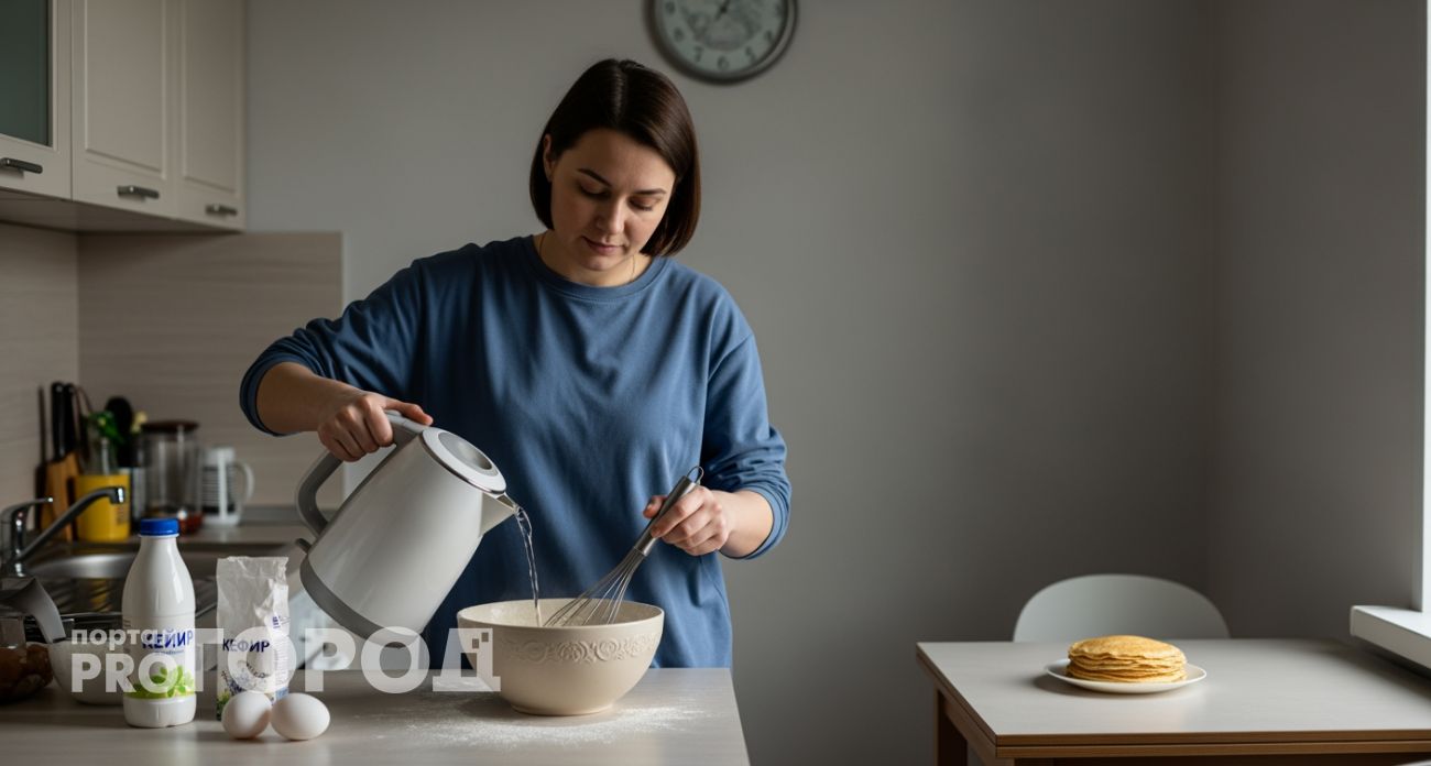 Беру стакан кефира и муку - через 10 минут семья уплетает золотистые лепешки за обе щеки