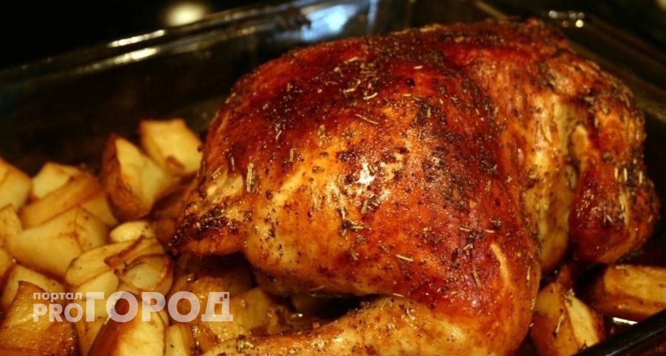 Курица в кефире по немецкому рецепту: мясо получается настолько нежным, что режется вилкой